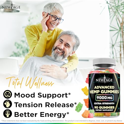 NEW AGE Naturals Advanced Hemp Gummies - Natural Hemp Oil Infused Gummies NEW AGEAu supplements