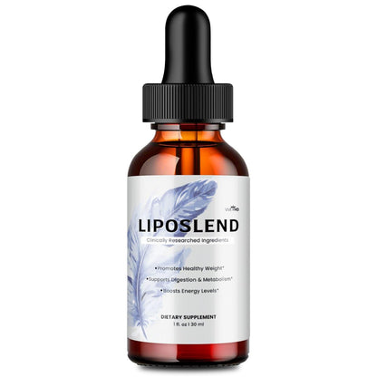 LipoSlend Weight Loss Drops - Official Formula - Premium Quality LipoSlend Drops Boost VIVE MDUS supplements