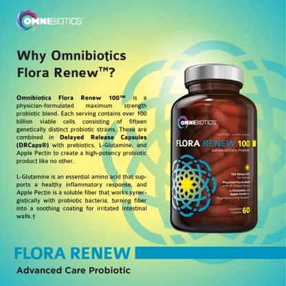 Probiotics 100 Billion CFU | Clinical Strength Probiotics for Women, Probiotics for Men OmniBioticsUS supplements