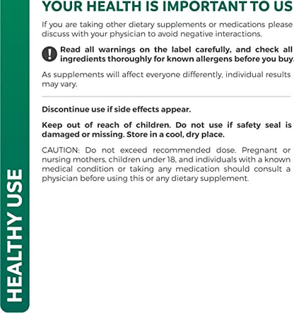 Thyroid Support with Iodine - 120 Capsules (Non-GMO) Healths HarmonyUS supplements