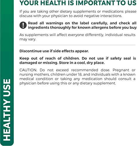 Thyroid Support with Iodine - 120 Capsules (Non-GMO) Healths HarmonyAu supplements