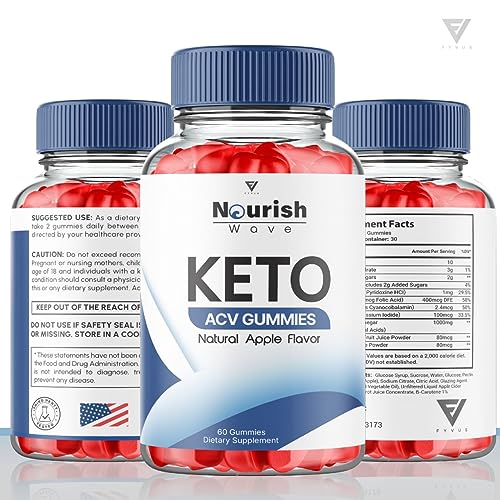 Nourish Wave Keto ACV Gummies Advanced Weight Loss Ketogenic AVC Apple Cider FyvusUS supplements