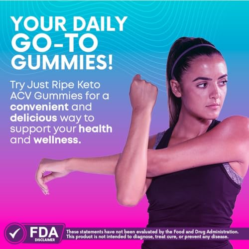 Keto Acv Gummies - Keto Gummies Apple Cider Vinegar - Weight Fat Management Loss Just Ripe NutritionUS supplements