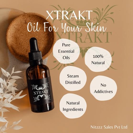 XTRAKT Pure Rose Essential Oil - Therapeutic Grade Aromatherapy Oil for Elegance and Emotional Balance XTRAKTAu supplements