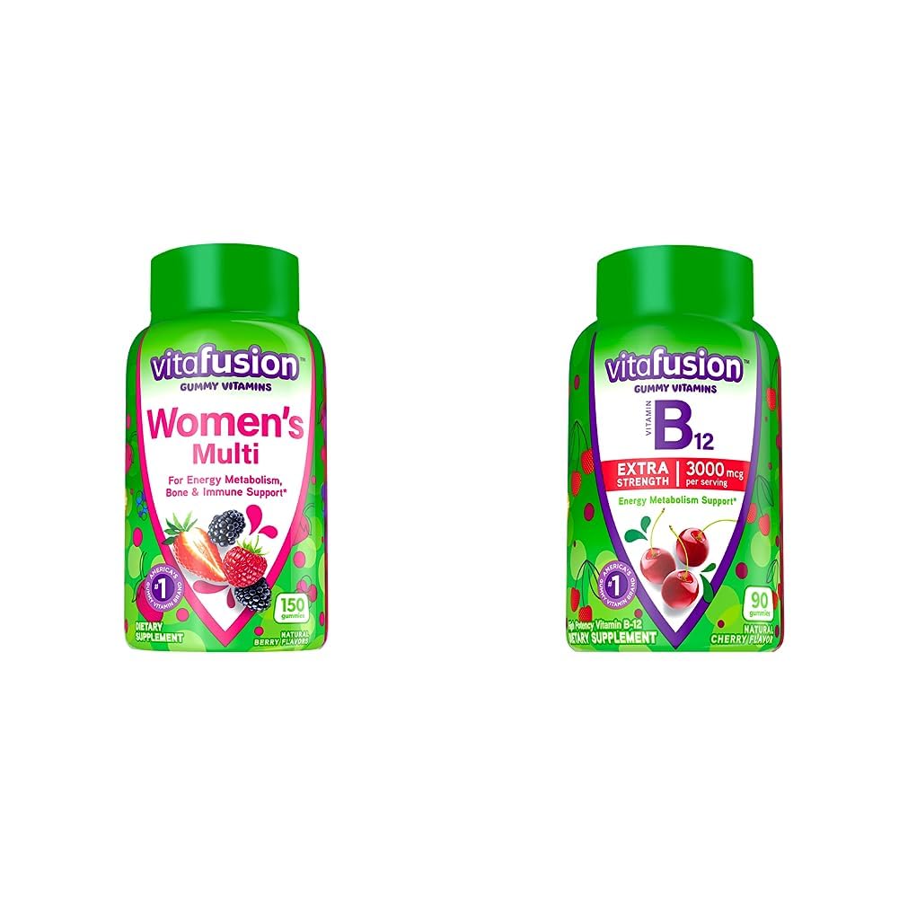 Vitafusion Womens Multivitamin Gummies (150 Count) and Vitafusion Extra Strength VitafusionAu supplements