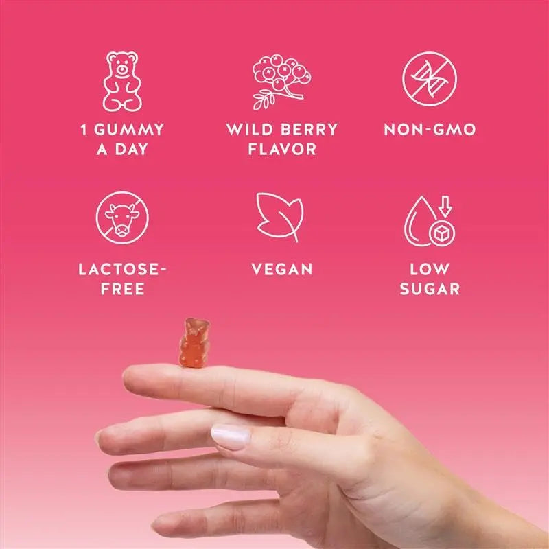 Biotin Gummies for Hair, Skin & Nails. 5,000 mcg High Potency Vegan Vitamins for Faster Hair Growth, Stronger Nails & Healthy Skin. with Vitamins C & E, 90 Gummies Bears with BenefitsAu supplements