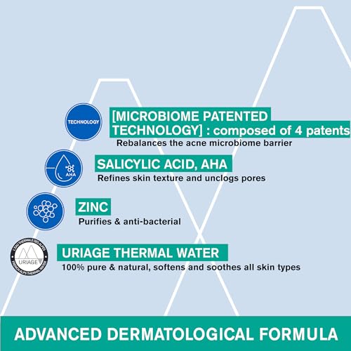Uriage Hyseac 3-regul+ | Face Moisturizer For Oily Skin Prone To Acne. Pimples, Spots UriageUS supplements
