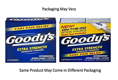 Goody's Extra Strength Powders | Fast Pain Relief | Aspirin & Caffeine | 24 Count Goody'sAu supplements