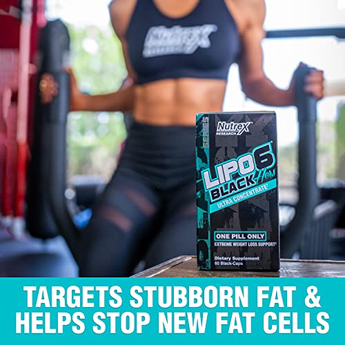 Nutrex Research Lipo-6 Black Hers Ultra Concentrate | Weight Loss Pills for Women | Fat Burner Nutrex ResearchUS supplements