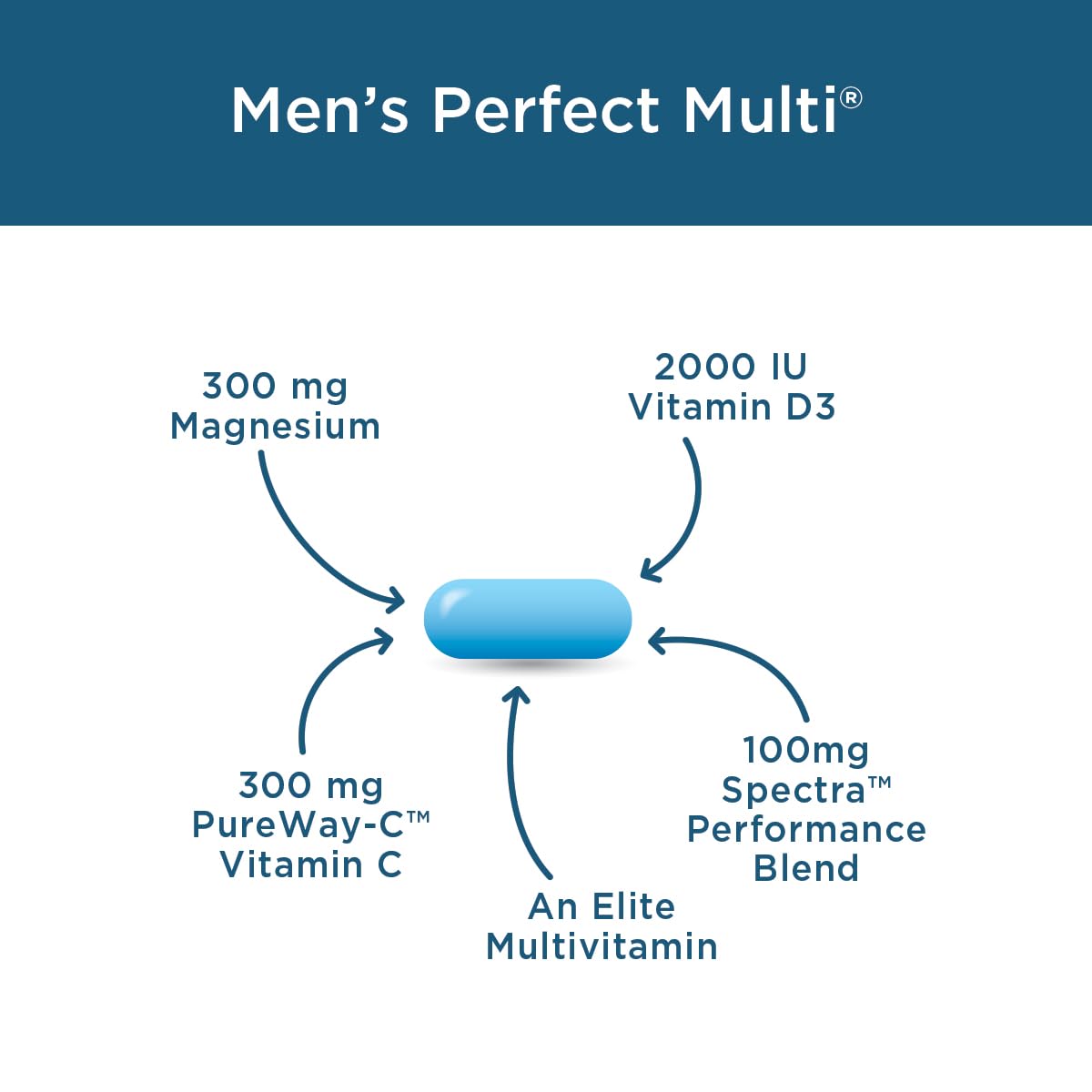 Purity Products Men's Perfect Multi from Vitamins, Minerals and Phytonutrients - Promotes Energy, Vitality and Stamina - Easy to Swallow - 90 Tablets Purity ProductsAu supplements
