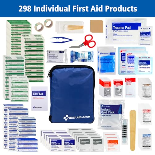 First Aid Only 442 All-Purpose Emergency First Aid Kit for Home, Work, and Travel First Aid OnlyAu supplements