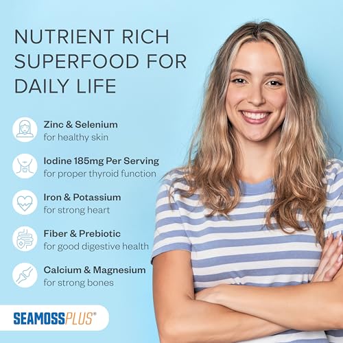 Power By Naturals Sea Moss Plus - USDA Certified Organic Wildcrafted Irish Power By NaturalsAu supplements