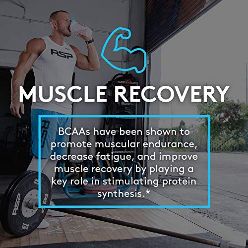 RSP BCAA 5000 (30 Serv), Premium BCAA Capsules for Post Workout Muscle Recovery RSP NUTRITIONUS supplements