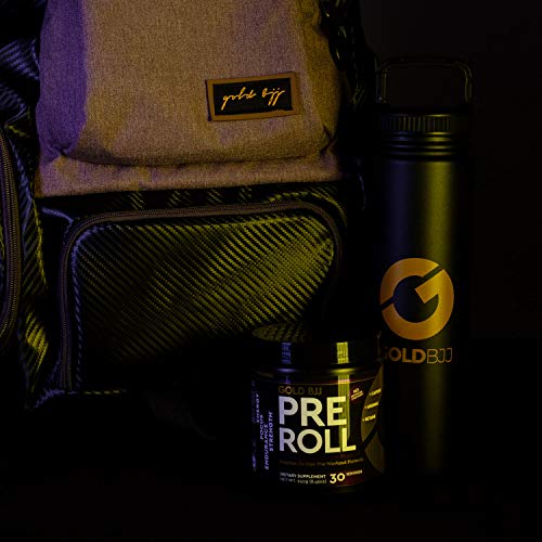 Gold BJJ PreRoll - Jiu Jitsu Pre Workout Supplement for Energy, Focus, and Endurance Gold BJJAu supplements