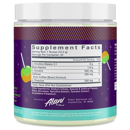 Alani Nu Pre Workout Powder | Amino Energy Boost | Endurance Supple Alani NuUS supplements