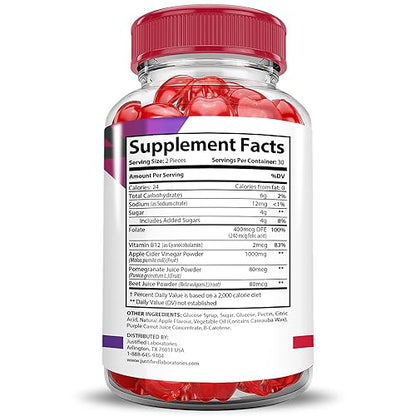 (5 Pack) Activboost Keto ACV Gummies Advanced Formula 1000MG Active Boost Justified LaboratoriesUS supplements