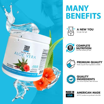 Yes You Can! Organic Aloe Vera Drink Mix - Super Greens Powder - Energy Drink Powder Yes You Can!US supplements