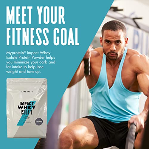Myprotein Impact Whey Isolate Protein Powder, Gluten Free Protein Powder, Muscle Mass MyproteinUS supplements