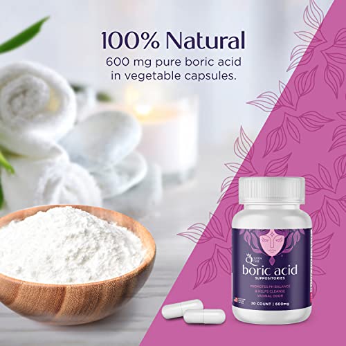 Queen Care - Boric Acid Suppositories, Boric Acid Suppositories for Feminine Care, Safe & All-Natural pH Queen CareAu supplements