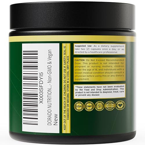 Colon Cleanse and Gut Detox for Weight Management & Digestive Support - Cascara Sagraoda DORADO NUTRITIONAu supplements
