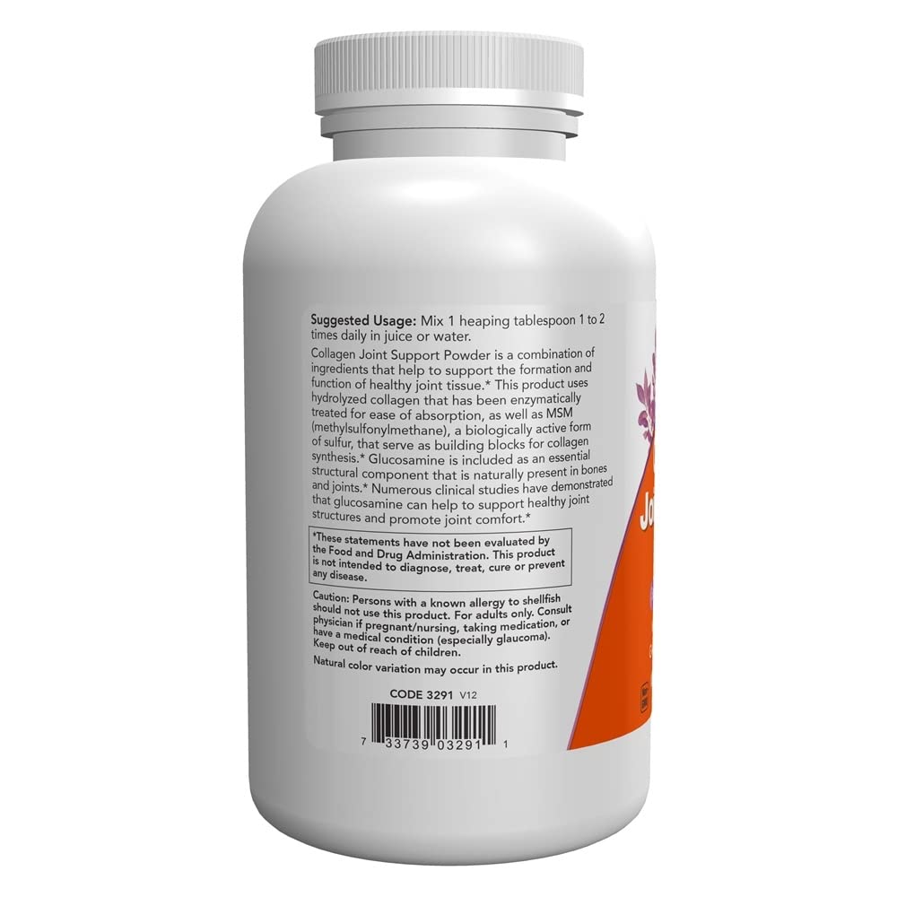 NOW Foods Joint Support Powder, 11 oz (Multi-Pack) NOW FoodsAu supplements