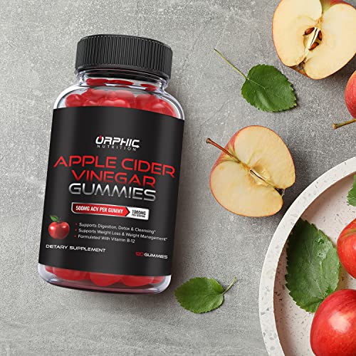 Apple Cider Vinegar Gummies with Mother- 1000mg - Supplement Formulated to Support ORPHIC NUTRITIONAu supplements