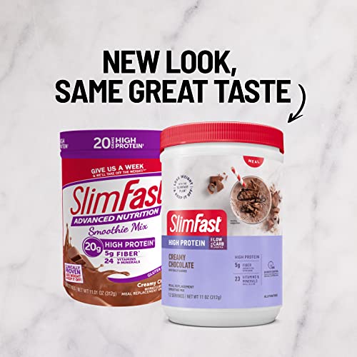 SlimFast High Protein Meal Replacement Shake Powder, 12 Servings (Pack of 2) , Advanced SlimFastUS supplements