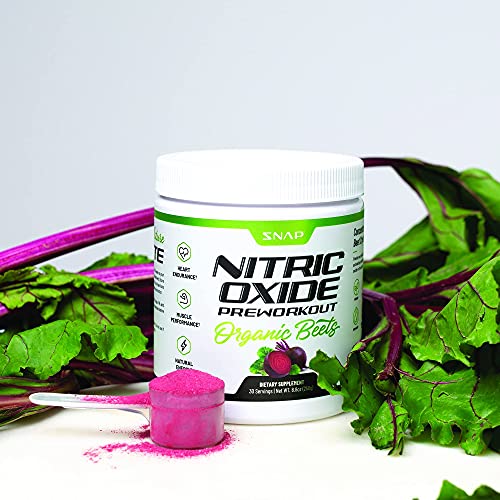 Snap Supplements Pre-Workout Beets + Nitric Oxide Booster (2 Products) Snap SupplementsUS supplements
