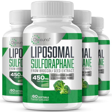 Osasuna Liposomal Sulforaphane 450MG, Maximum Absorption, 240 Softge OsasunaAu supplements