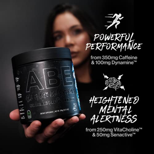 ABE Pre Workout Powder - All Black Everything Pre Workout Energy Drink with Citrulline ABE all black everythingAu supplements