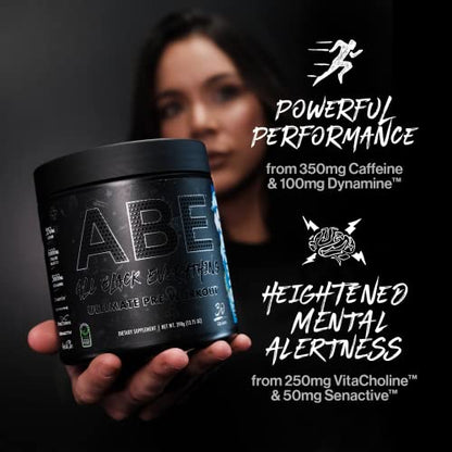 ABE Pre Workout Powder - All Black Everything Pre Workout Energy Drink with Citrulline ABE all black everythingUS supplements