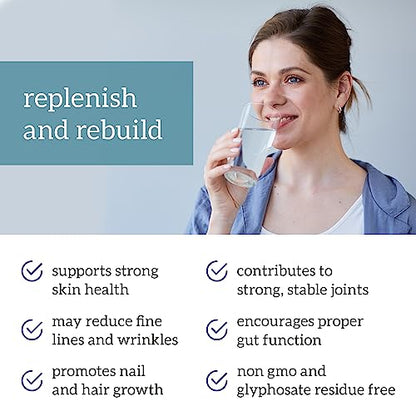 Organifi Collagen Powder - Fuller Hair, Stronger Nails, and Radiant Skin - Replenish OrganifiUS supplements
