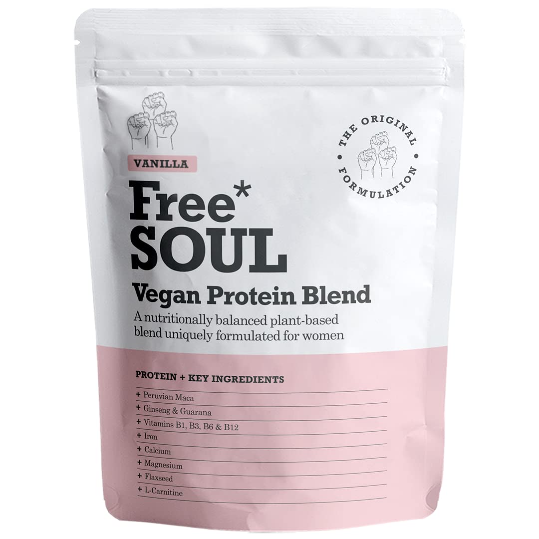 Free Soul Vegan Protein Powder | Formulated for Women | 600g | 20g Protein Free SoulAu supplements