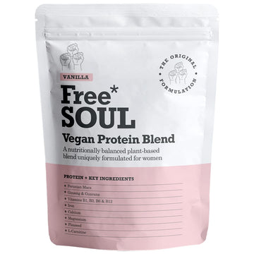 Free Soul Vegan Protein Powder | Formulated for Women | 600g | 20g Protein Free SoulAu supplements