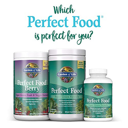 Garden of Life Perfect Food Super Green Formula - 14 Servings | 45 Superfoods, Greens Garden of LifeUS supplements
