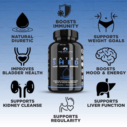 Water Pills Diuretic Water Retention, Liver Detox, Kidney Cleanse, Weight, Swelling THE ENCLARE NUTRITIONAu supplements