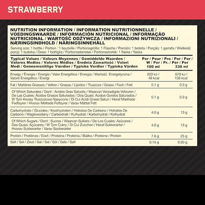 Optimum Nutrition High Protein Shake Bottles, Ready To Drink Healthy Snacks, No added Optimum NutritionAu supplements