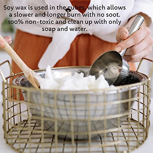 Environment Loop Wax Melt Cubes, 3 Pack of 2.3 OZ Soy Wax Melts for Warmers, Maximum Scent Environment LoopAu supplements