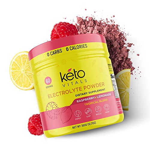 Keto Vitals Electrolytes Powder - Sugar Free Keto Electrolytes Powder with Potassium Keto VitalsAu supplements