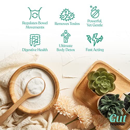 Gut Response CleanSweep Capsules, Supports Healthy Bowel Movements, Digestive Health Gut ResponseUS supplements