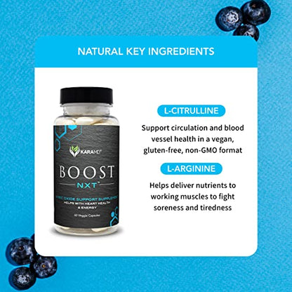 KaraMD Boost NXT | Nitric Oxide Booster Supplement | Natural L-Citrulline & L-Arginine KaraMDUS supplements