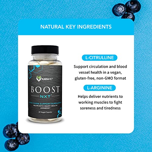 KaraMD Boost NXT | Nitric Oxide Booster Supplement | Natural L-Citrulline & L-Arginine KaraMDAu supplements