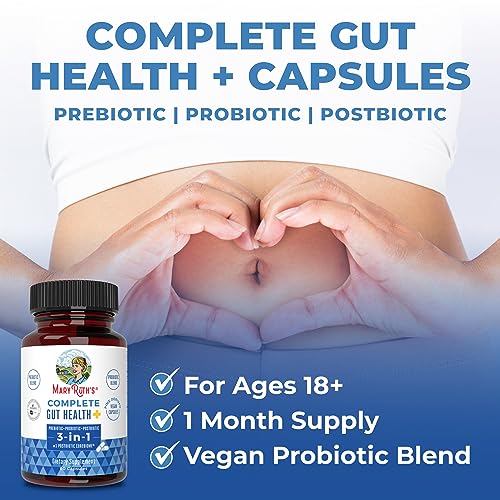 MaryRuth's 3-in-1 Probiotics for Complete Gut Health | Gut Health Supplement for Women MaryRuth OrganicsAu supplements