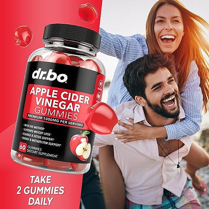 ACV Apple Cider Vinegar Gummies - Natural Support for Advanced Weight DR. BOUS supplements