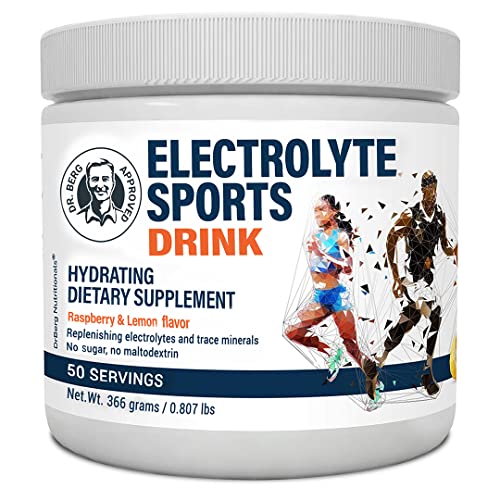 Dr. Berg's Electrolyte Sports Drink - Sugar Free Electrolyte Powder - No Maltodextrin Dr. Berg NutritionalsUS supplements