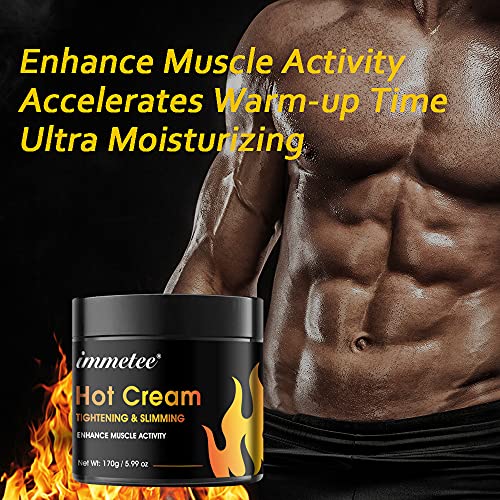 Hot Cream for Belly Fat Burner, Hot Cream Cellulite and Fat Burner, Sweat Fat Burning Gel immeteeAu supplements