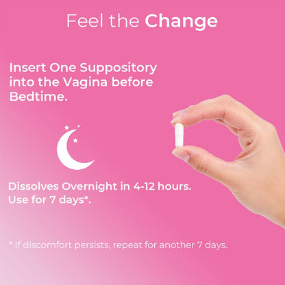 Natureland Boric Acid Suppositories for Women - 600mg, 40 Count - Made in USA - Feminine Care for pH Balance & Odor Control - Unscented Intimate Health Support NaturelandUS supplements
