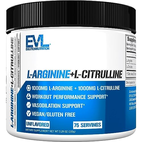 Evlution Nutrition L-Arginine + L-Citrulline - Endurance + Workout Performance EvlutionUS supplements