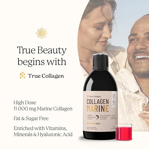True Collagen - Premium 11000mg Collagen Marine I Pure Hydrolyzed Collagen (Type I & III) True CollagenAu supplements