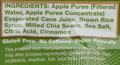 Huma Chia Energy Gel, Apples & Cinnamon, 12 Gels - Premier Sports Nutriti HÜMA CHIA ENERGY GELUS supplements